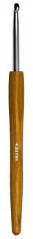 Häkelnadeln KnitPro Alu mit Holzgriff Design-Holz Signal 3,5 mm