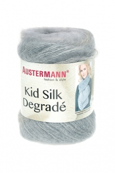 Kid Silk Degrade Austermann 106 silber