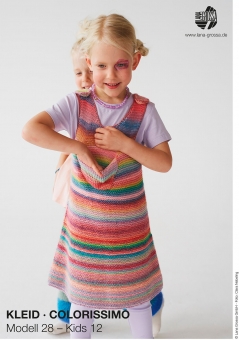 Strickset Kinder-Kleid Colorissimo 