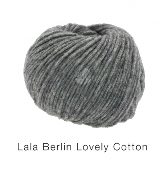 Lovely Cotton Lala Berlin Lana Grossa 19 Dunkelgrau