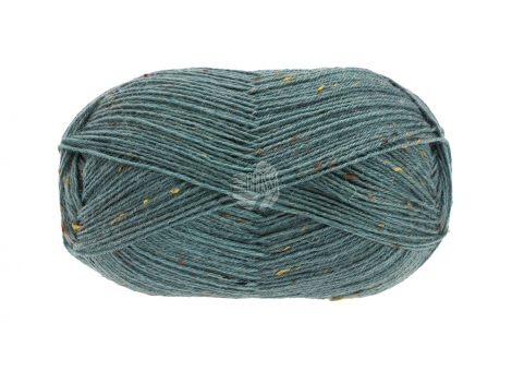Meilenweit 100 Tweed Lana Grossa 166 Graugrün