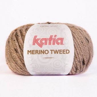 Merino Tweed Wolle von Katia 301 Beige