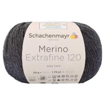 Merino Extrafine 120 Schachenmayr 01152 Eisblau