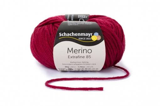 Merino Extrafine 85 Schachenmayr 00232 weinrot