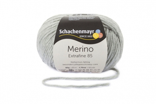 Merino Extrafine 85 Schachenmayr 00290 hellgrau meliert