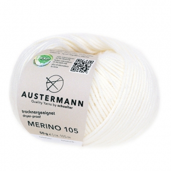 Merino 105 Austermann 301 weiß