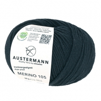 Merino 105 Austermann 302 schwarz