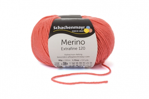 Merino Extrafine 120 Schachenmayr 00134 koralle