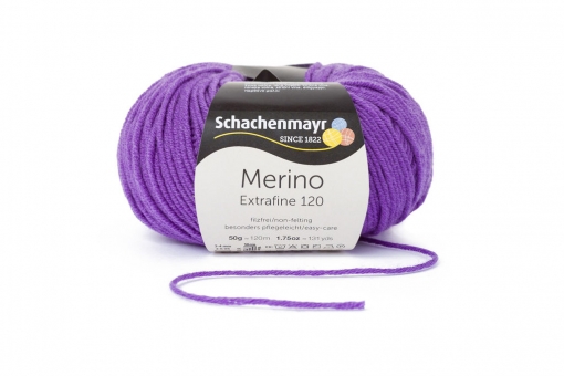 Merino Extrafine 120 Schachenmayr 00147 violett