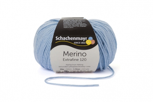 Merino Extrafine 120 Schachenmayr 00152 hellblau