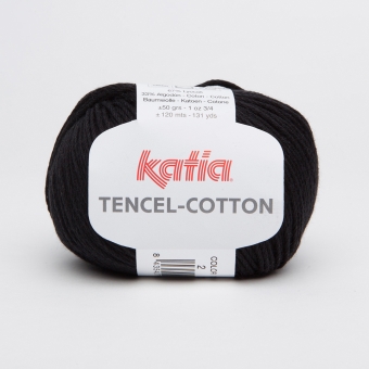 Tencel Cotton Katia 02 Schwarz