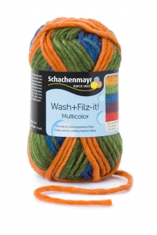 Wash+Filz-it! Multicolor Filzwolle Schachenmayr 00210 exotic stripes color
