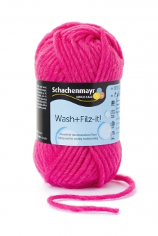 Wash+Filz-it! Filzwolle Schachenmayr 00011 pink
