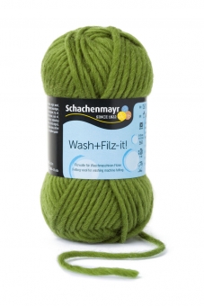 Wash+Filz-it! Filzwolle Schachenmayr 00017 olive