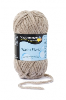 Wash+Filz-it! Filzwolle Schachenmayr 00035 leinen